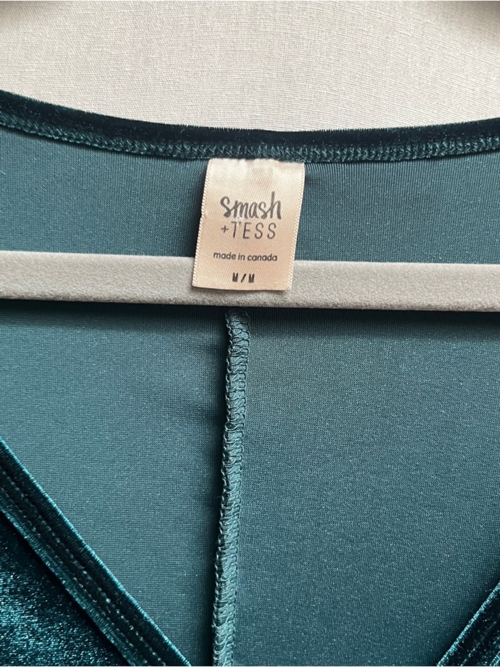 Smash + Tess Velvet V-Neck Limited Edition Loungewear Jumpsuit - M - Picture 5 of 12